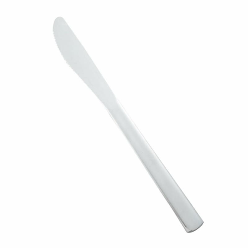 Winco 0002-08 8" Medium Weight Windsor Dinner Knife