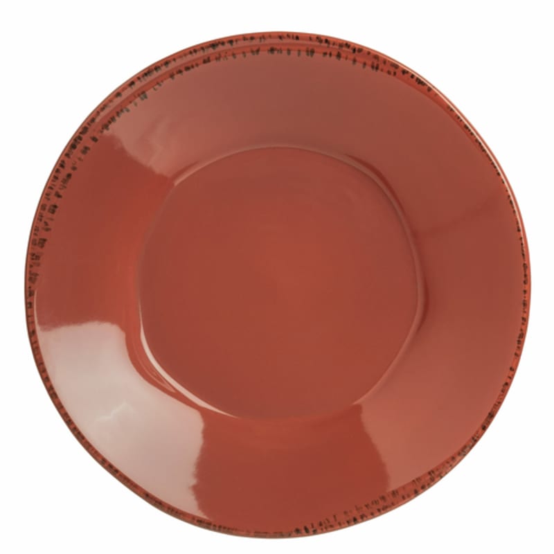 Libbey FH-514R Farmhouse® 27 oz. Barn Red Soup/Salad Bowl