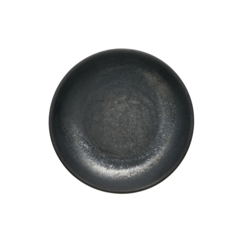 Libbey 109703 Ignea 5.125" Round Black Deep Coupe Plate