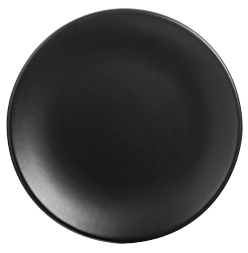Libbey DRI-2-O Driftstone 9" Round Onyx Coupe Plate