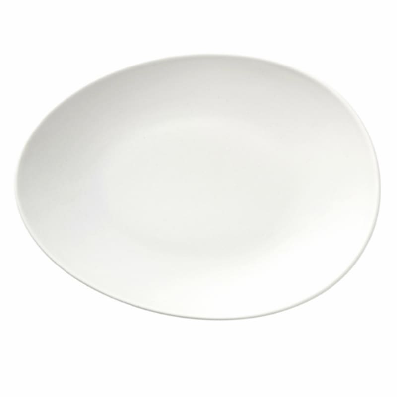 Libbey DRI-8-D Driftstone 13.75" x 10.125" Oval Driftwood Coupe Plate