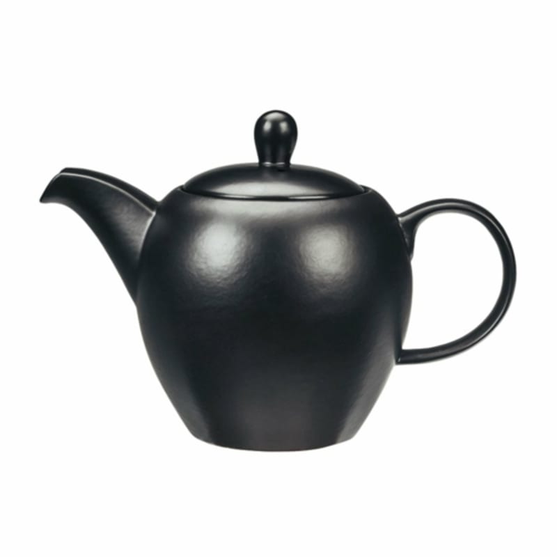 Libbey DRI-17-O Driftstone 35 oz. Onyx Teapot