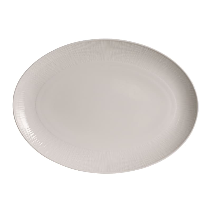 Folio Bone Lucia Oval Coupe Platter L 12.5" W 9.0" 12/Case