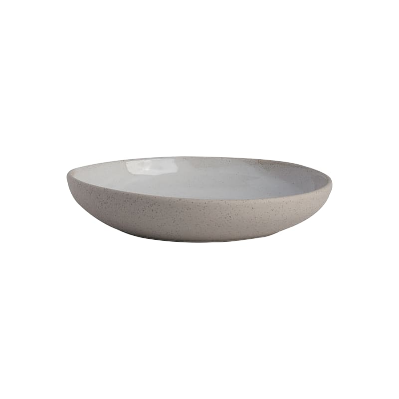 Off Grid Studio Gembrook White Bowl D 9.0" H 1.75" (1.25 qt) 24/Case