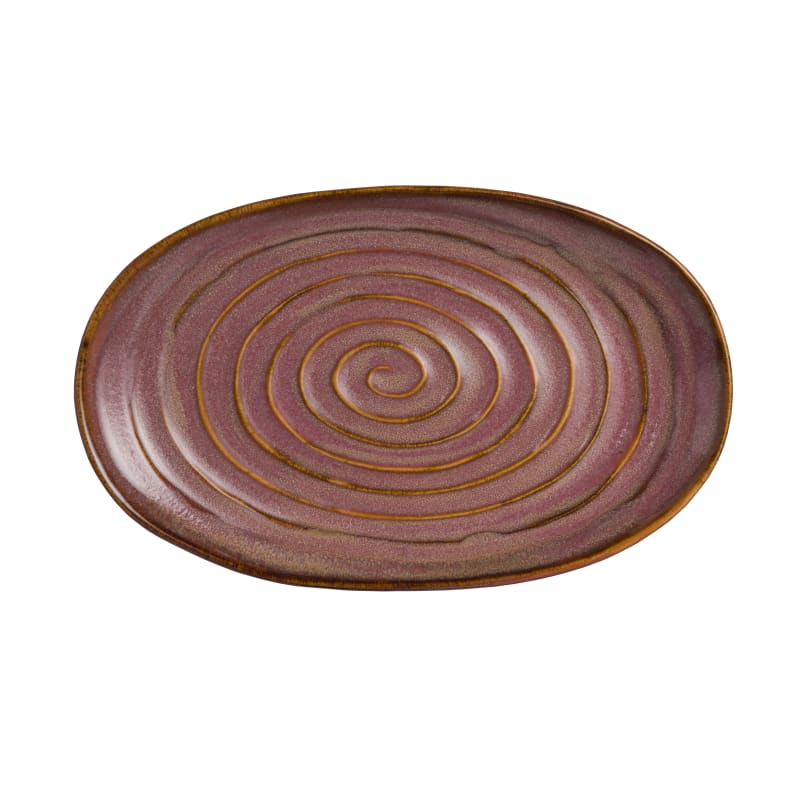 Folio Stoneware Azores Ocaso Oval Plate L 11.0" W 6.75" 12/Case