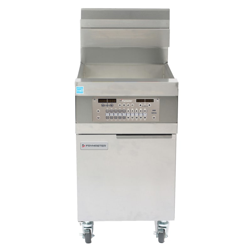 Frymaster LHD165 100 lb. Tube-Style LP Gas Floor Deep Fryer, 1-Pot, w/ SMART4U 3000 Controller