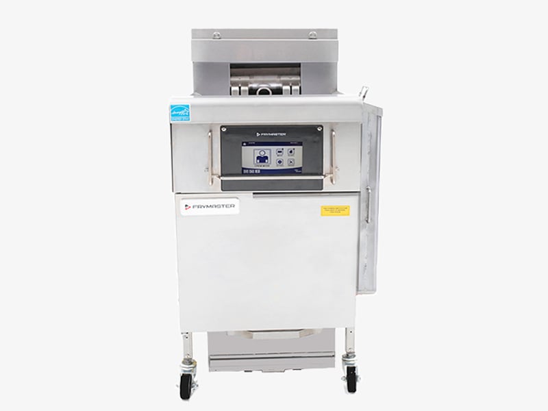 Frymaster 1FQG60T FilterQuick® 63 lb. Tube-Style Natural Gas Floor Deep Fryer, 1-Pot, w/ easyTouch® Controller