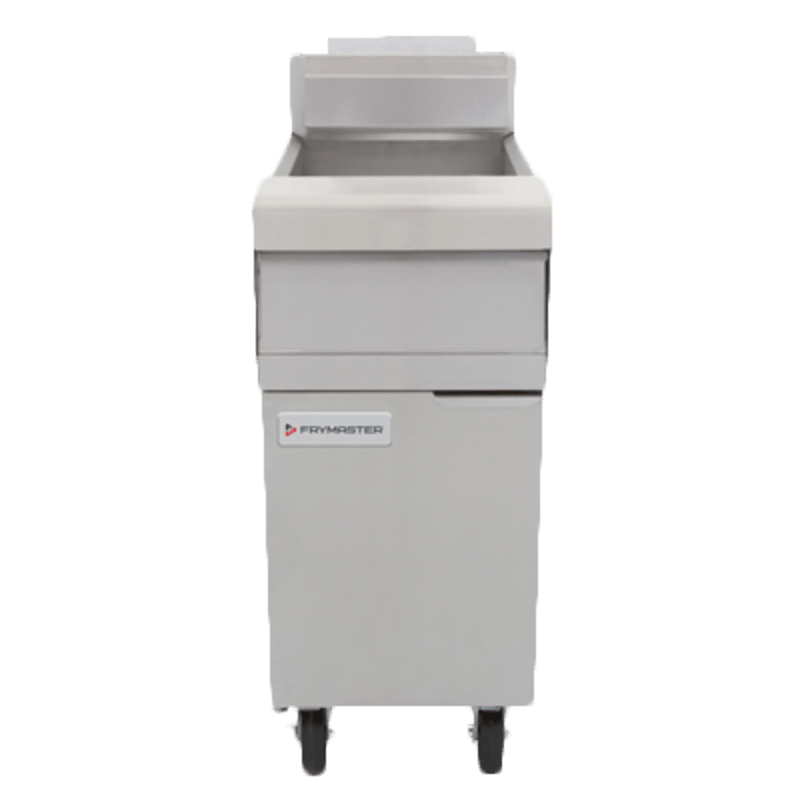 Frymaster MJ140 40 lb. Open-Pot LP Gas Floor Deep Fryer, 1-Pot, w/ Millivolt Controller