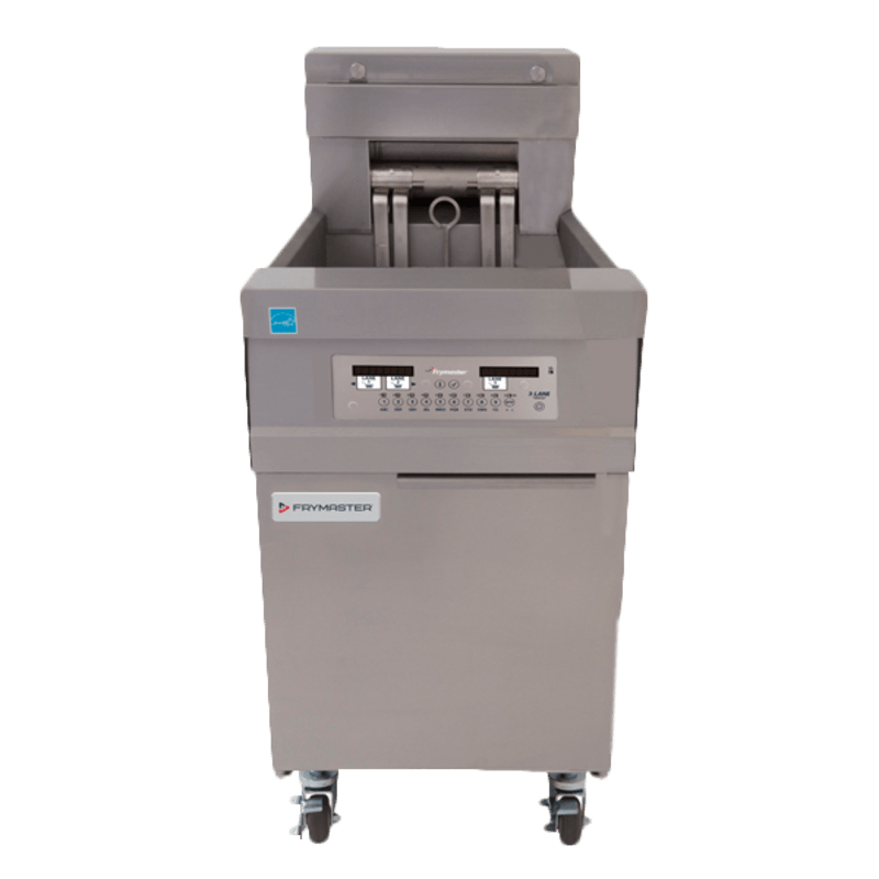 Frymaster 11814EF 60 Lb. Open-Pot Electric Floor Deep Fryer, 1-Pot, 240V/3-Phase, w/ SMART4U Lane Controller