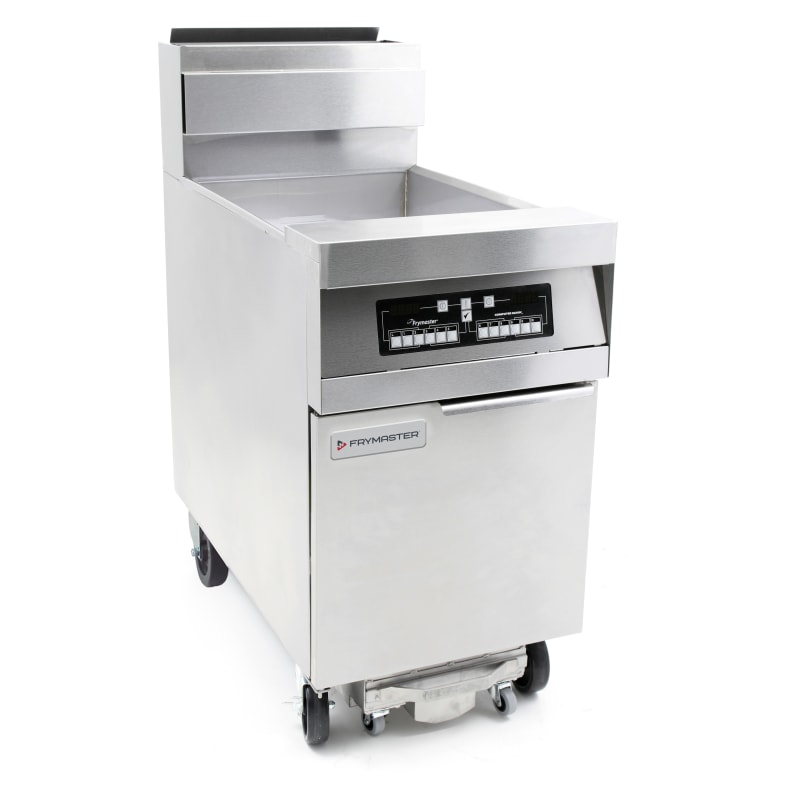 Frymaster CFHD160G Decathlon HD 80 lb. Tube-Style Natural Gas Floor Deep Fryer, 1-Pot, w/ SMART4U 3000 Controller