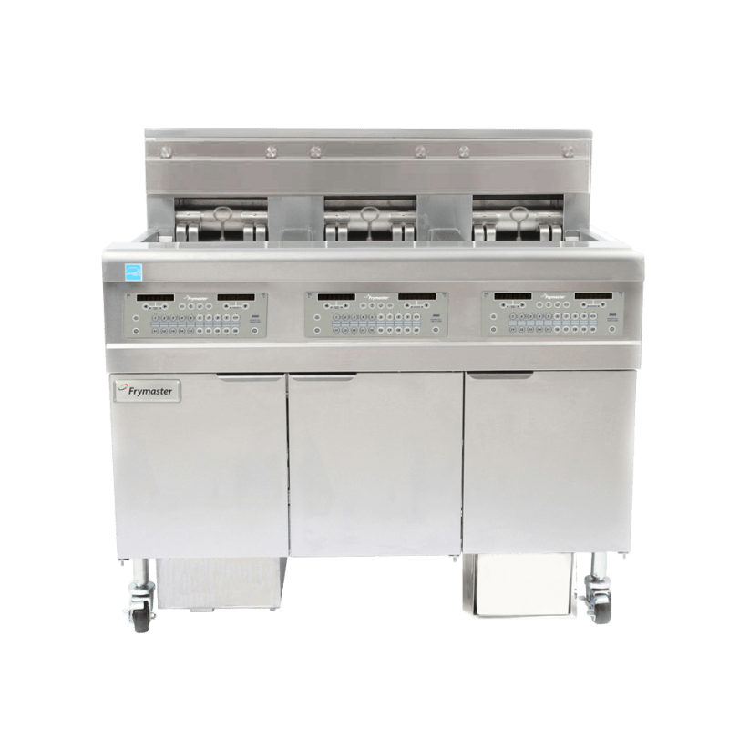 Frymaster FPEL314CA OCF30™ 90 lb. Open-Pot Electric Floor Deep Fryer, 3-Pot, 208V/3-Phase, w/ SMART4U 3010 Controller