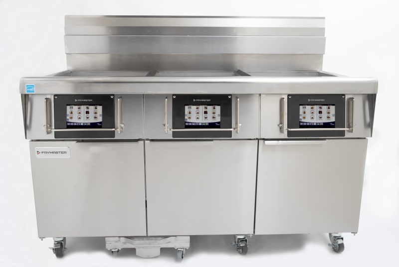 Frymaster 3FQG60T FilterQuick® 189 lb. Tube-Style LP Gas Floor Deep Fryer, 3-Pot, w/ easyTouch® Controller