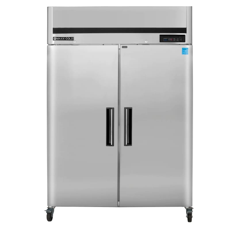 Maxx Cold MCFT-49FDHC 54" Reach-In Freezer with Two Solid Doors