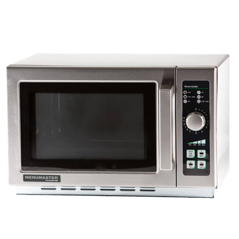 ACP MCS10DSE Menumaster Medium Duty Stainless Steel Commercial Microwave with Dial Controls, 1000W, 120V
