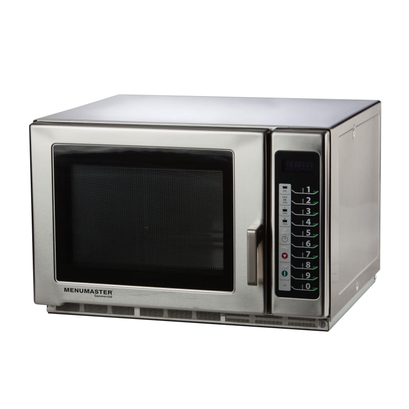ACP MFS21TS Menumaster Medium Duty Stainless Steel Commercial Microwave with Touchpad Controls, 2100W, 208-240V