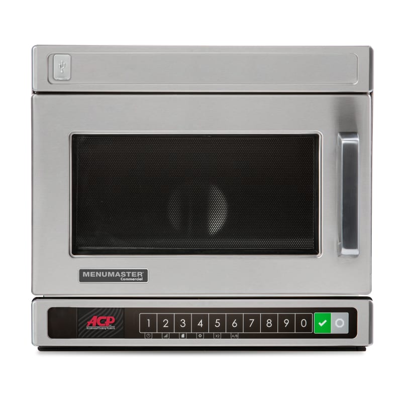 ACP MDC12YA2 Menumaster C-Max Heavy Duty Stainless Steel Commercial Microwave with Touchpad Controls, 1200W, 120V