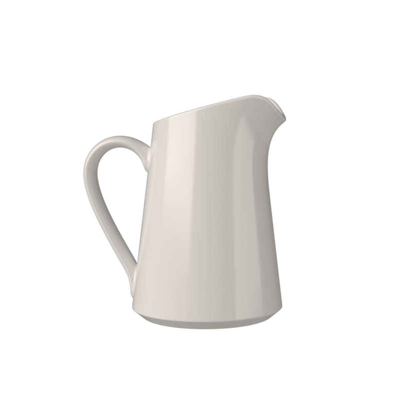 Mikasa 5316168 Foundation Bevel 5 oz White Creamer
