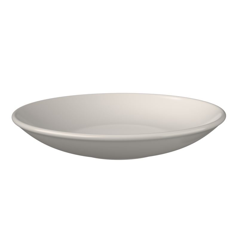 Mikasa 5315745 Foundation Valle 7.83" Round White Coupe Rim Deep Plate