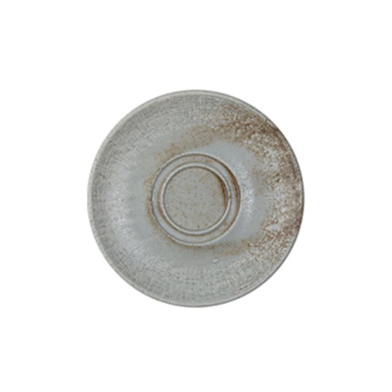 Mikasa 5318986 Mellow 6.4" Round Tan Coupe Rim Saucer