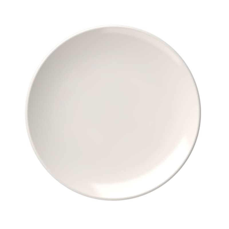 Mikasa 5316215 Foundation Lona 9.833" Round White Coupe Rim Plate