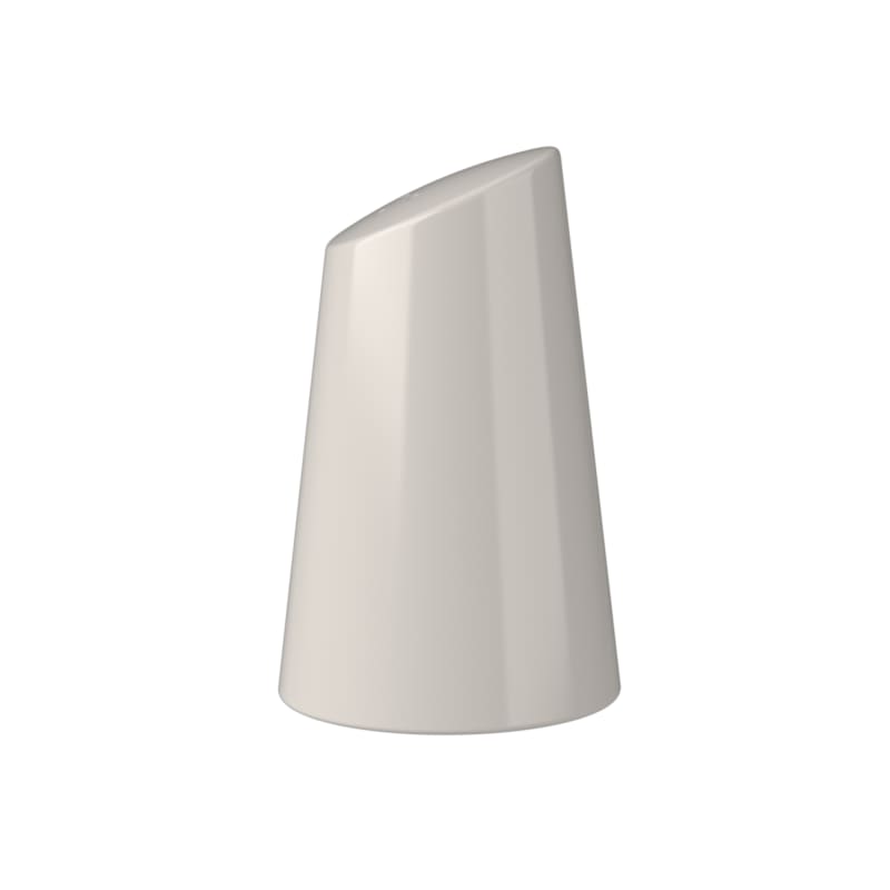 Mikasa 5316169 Foundation Bevel White Salt Shaker