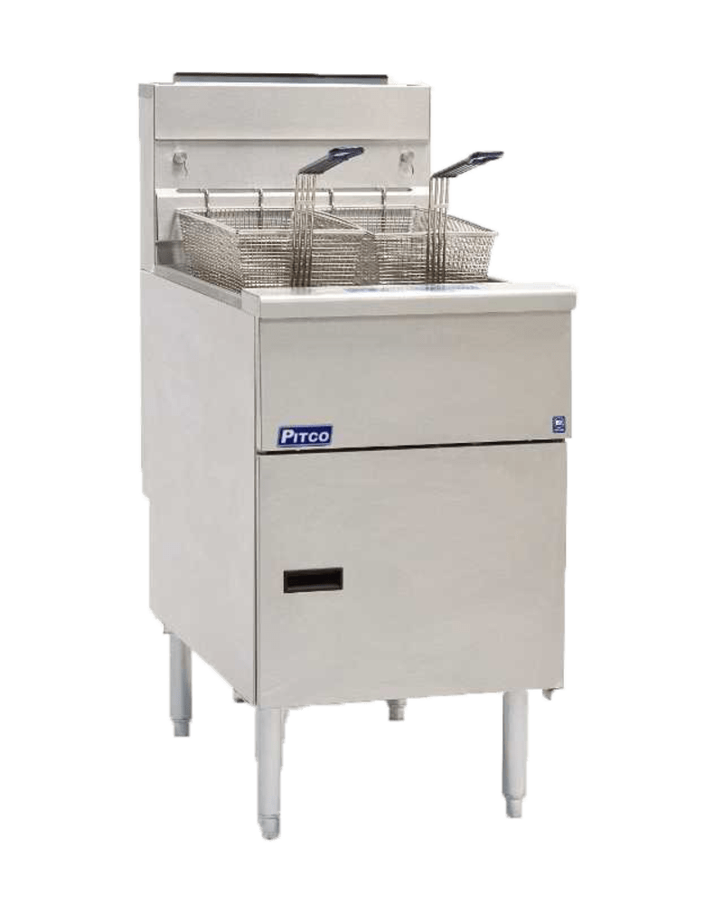 Pitco® SG18-S Solstice™ Floor Fryer, (1) 75 lb. Tank, LP Gas