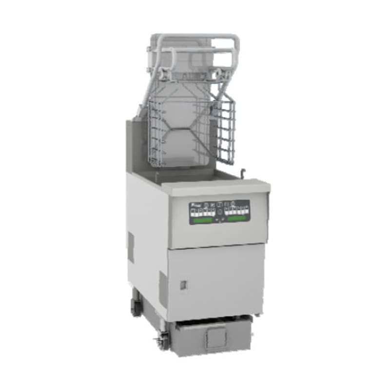 Pitco® SFSGLVRF Solstice Supreme™ Reduced Oil Floor Fryer, (1) 76 lb. Tank, Natural Gas