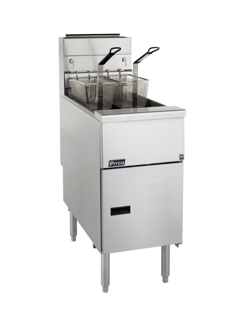 Pitco® SG14-S Solstice™ Floor Fryer, (1) 40-50 lb. Tank, LP Gas, 110,000 BTU