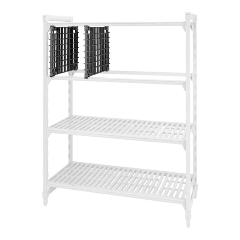 Cambro CSUNVR24580 Camshelving 24" Deep Universal Standage Rack Starter Kit for Premium, Elements and Elements XTRA Series