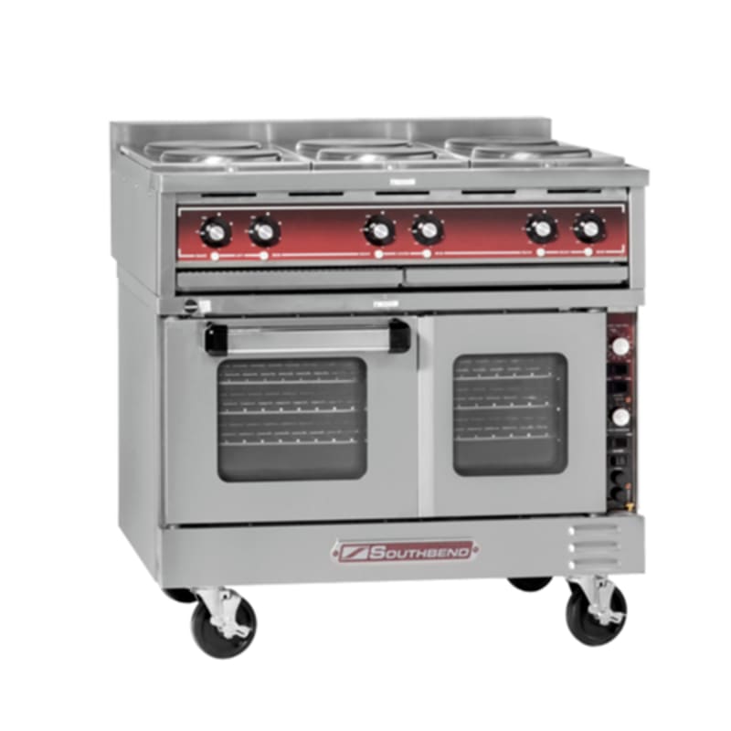 Southbend SE36T-HHH 36" Hot Top Range and TruVection Oven, 240V, Three Phase