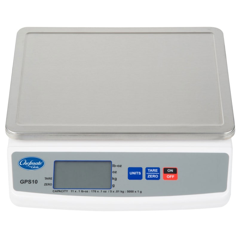 Globe GPS10-4 10 lb Portion Scale - 4 Pack