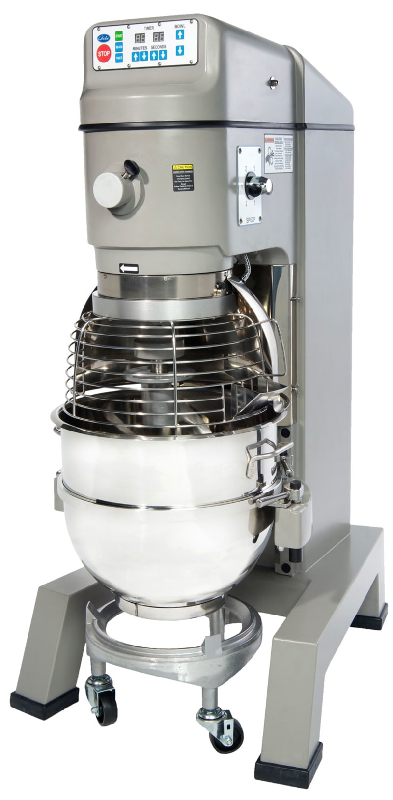 Globe SP62P-3 Planetary 60qt Pizza Floor Mixer - 208V, 3PH
