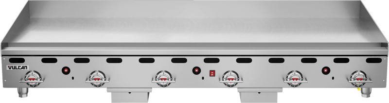 Vulcan 972RX 72" Heavy-Duty Countertop Griddle. LP Gas