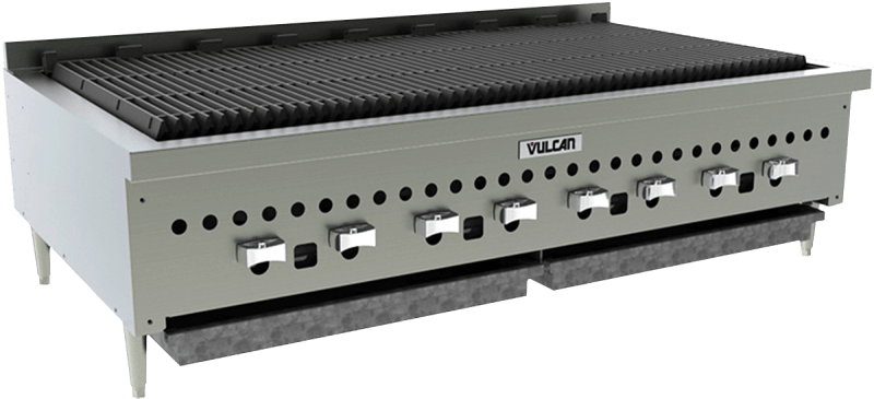 Vulcan VCCB47 47" Low Profile Countertop Charbroiler, LP Gas