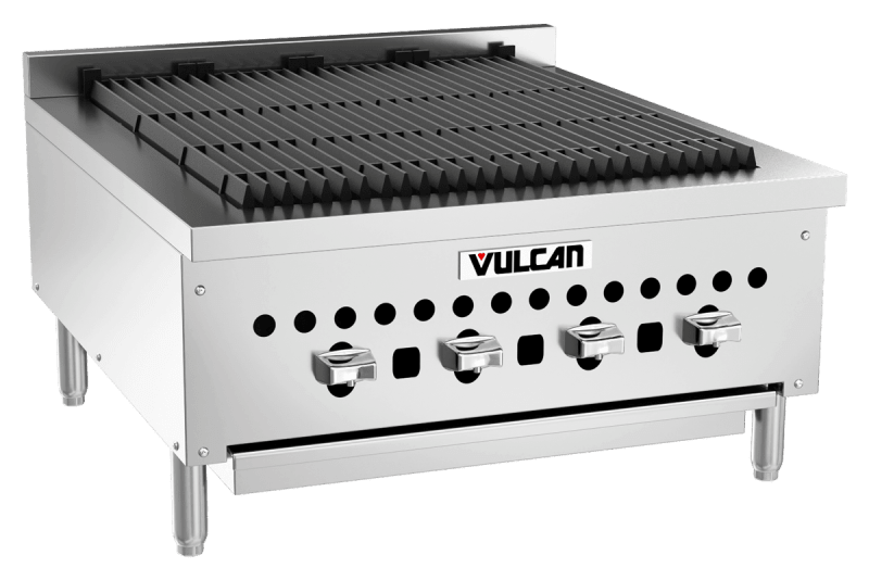 Vulcan VCCB25 25" Low Profile Countertop Charbroiler, LP Gas