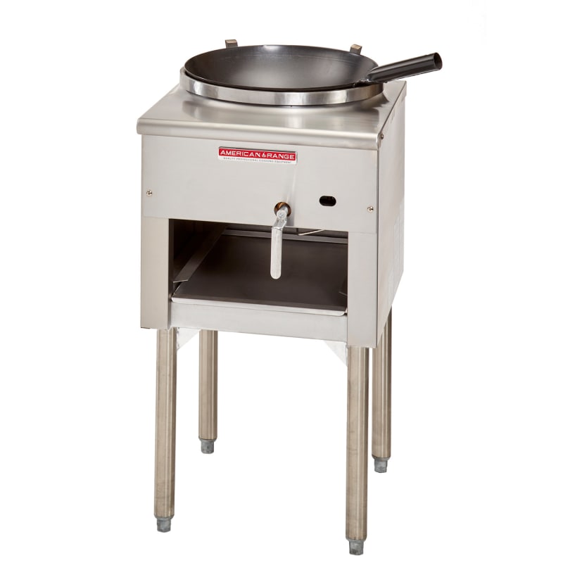 American Range ARWR-J13 18" Heavy-Duty Wok Range with 13" Jet Burner, Natural Gas