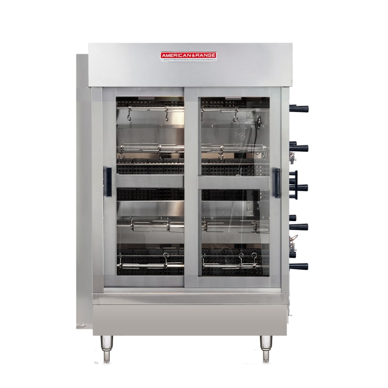 American Range ACB-4 Countertop 4-Spit Rotisserie Oven, Natural Gas