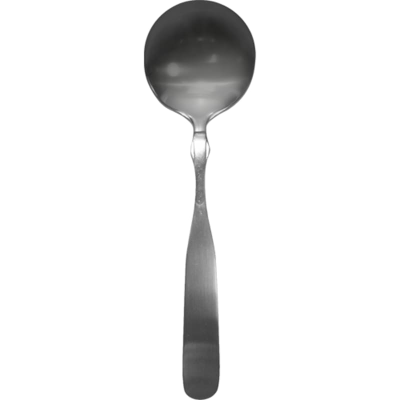 International Tableware HA-113 Hartford 18/0 SS Satin Finish BouiIlon Spoon 6-1/8"
