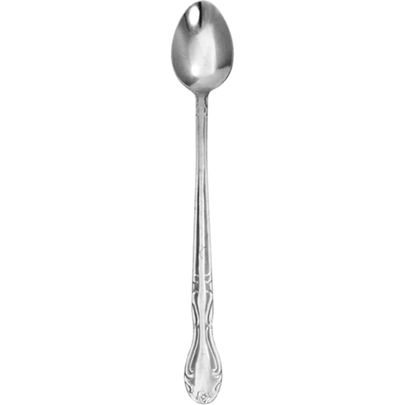 International Tableware ME-115 Melrose 18/0 Stainless Melrose Ice Tea Spoon 7-7/8"