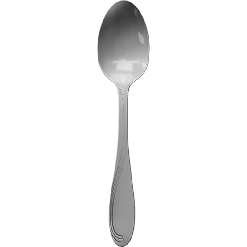 International Tableware WAV-111 Wave 18/0 Stainless Teaspoon 6-1/8"