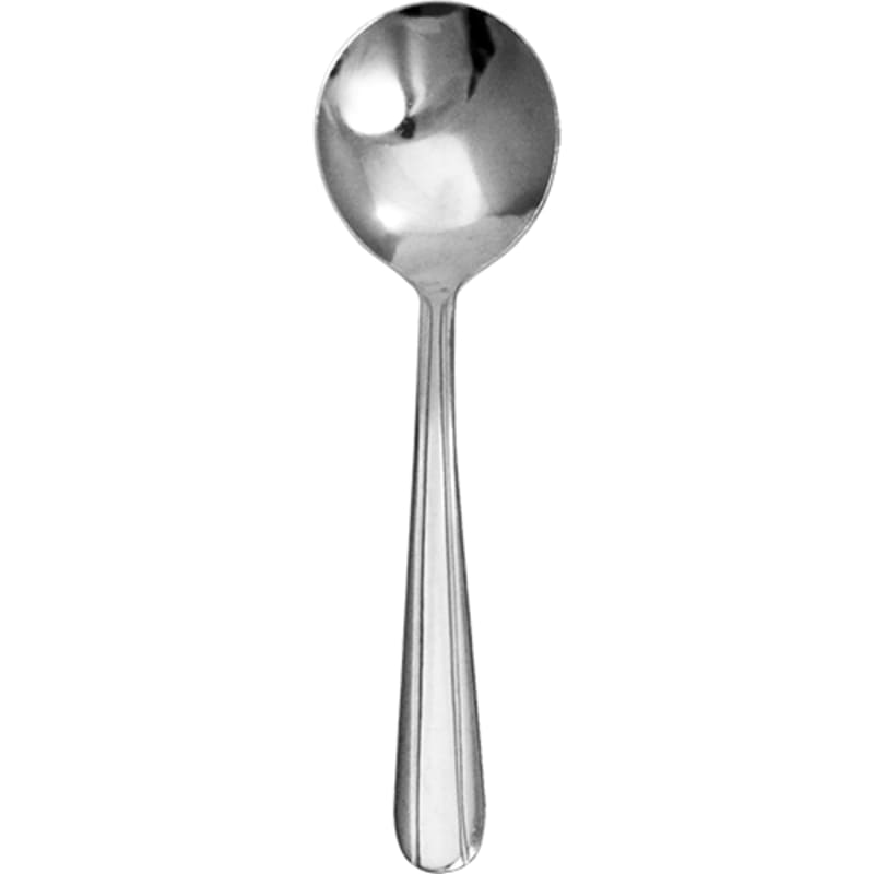 International Tableware DOH-113 Dominion Heavy 18/0 Stainless Bouillon Spoon 5-7/8"