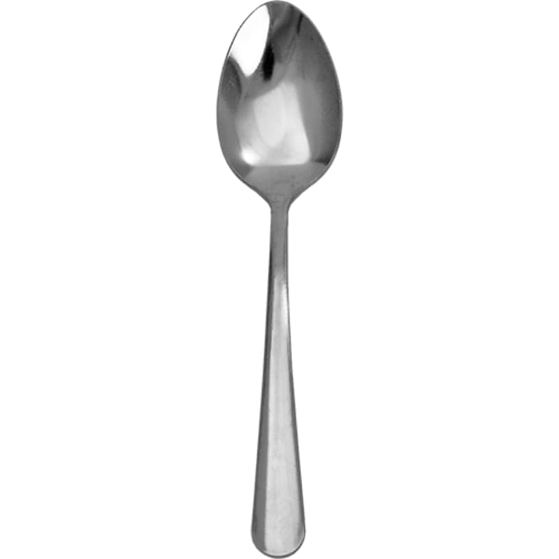 International Tableware WIM-114 Windsor Medium 18/0 Stainless Dessert Spoon 7"