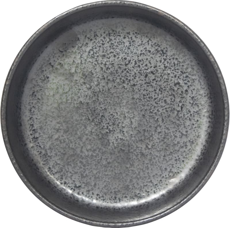 International Tableware AL-15-CS Alloy Stoneware Carbon Black Deep Bowl (10oz)