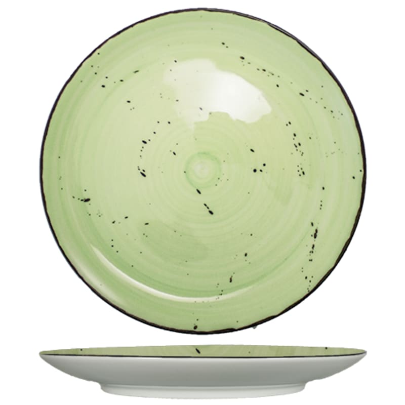 International Tableware RT-7-LI Rotana Stoneware Lime Plate 7"