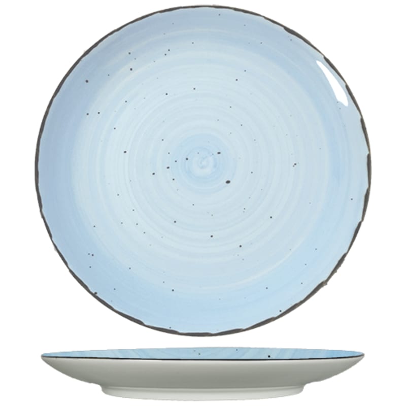 International Tableware RT-8-IC Rotana Stoneware Iceberg Plate 9"