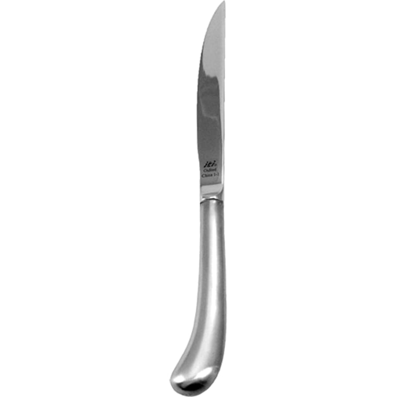 International Tableware OX-441 Oxford 18/0 SS Satin Finish HH Steak Knife 9-5/8"