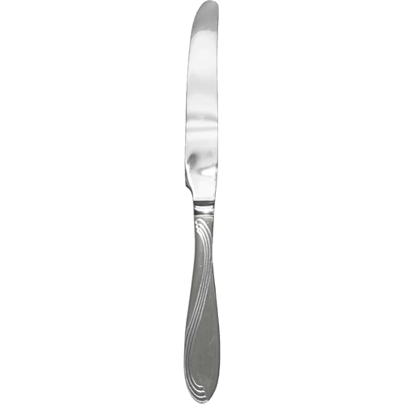 International Tableware WAV-331 Wave 18/0 Stainless Dinner Knife 9-1/8"