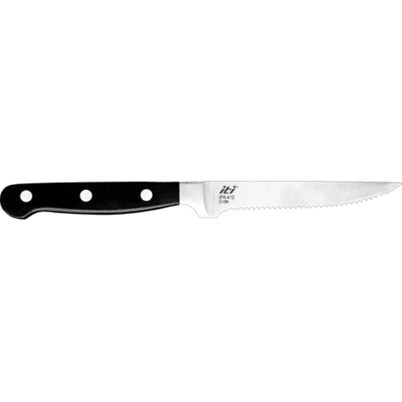 International Tableware IFK-412 Steak Knife Full Tang with POM Handle 9"