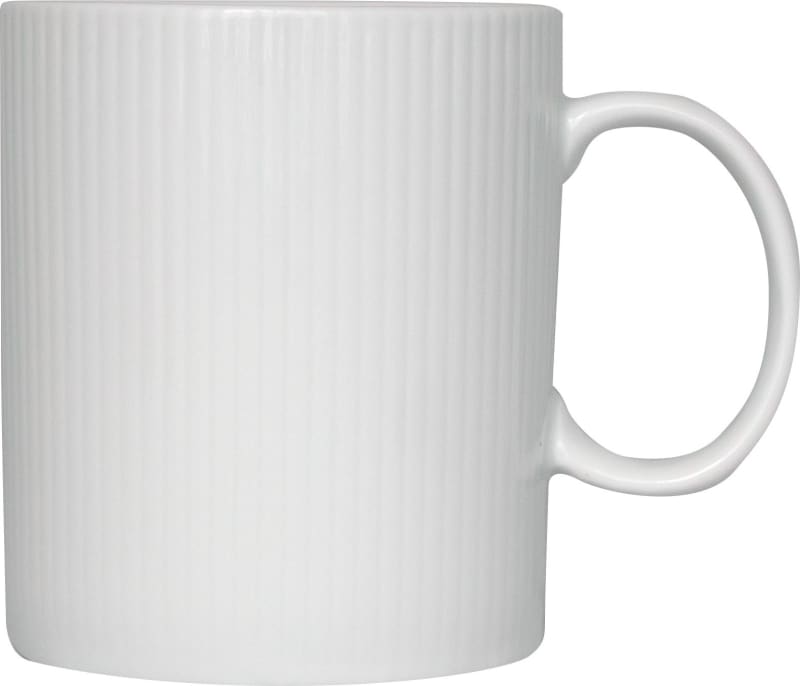 International Tableware 87168-SB Sunburst Porcelain BW C-Handle Mug (11oz)