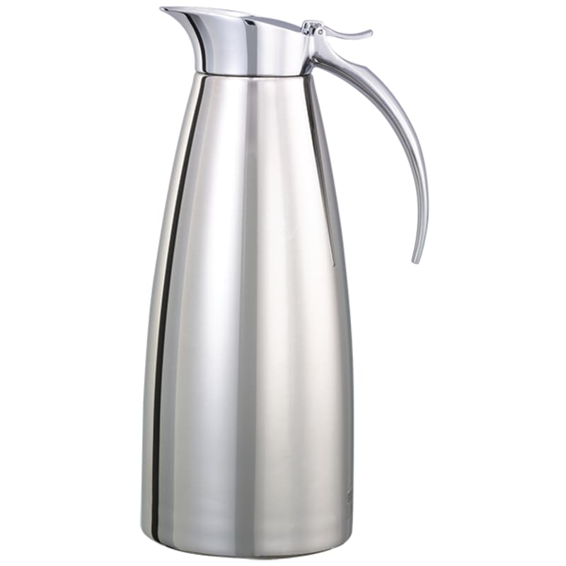 Service Ideas SVSC10PS Smart Choice Server, Stainless Steel, Vacuum Insulation, 1 Liter (33.8 Ounces), Polished